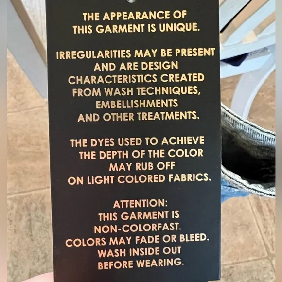 DG2 by Diane Gilman- Denim Jean Tote Bag (NWT) - Picture 5 of 8